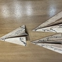 Escadrille furtive en tenue de camouflage