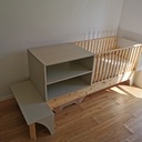 Lit Modulable Évolutif - Nourrisson - Enfant - Adulte