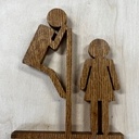 Plaques de porte pour petit coin