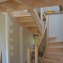 Escalier sur deux niveaux