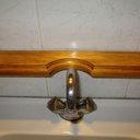 Tablette de lavabo échancrée