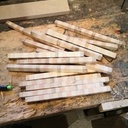 Dessous de plat en bois de bout (de palette)