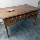 Restauration d'un bureau en noyer