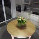 Table vraiment très ronde