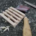 Porte-savons en bois de palettes