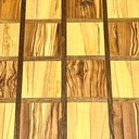 Échiquier et pièces en olivier et buis