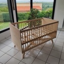 Lit bébé convertible en tilleul