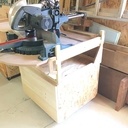 Création d'un meuble pour scie à onglet radiale sur plateau coulissant