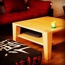 Table basse en Hêtre