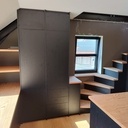 Dressing et escalier