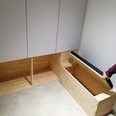 Placard de rangement sas d'entrée