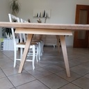Table séjour avec rallonges