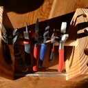 Râtelier à pince / Porte outils