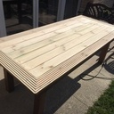 Table de jardin