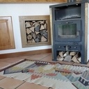 Niche pour bois de chauffage