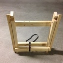 Tréteaux pliants droits