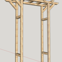 Pergola arche simple