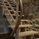 Escalier rampe débillardée ratée