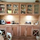 Une cuisine en platane