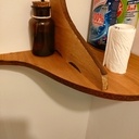 Meuble de rangement de toilette