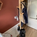 Porte manteau sur pieds