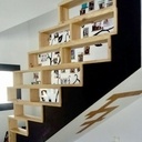 Claustra d'escalier.