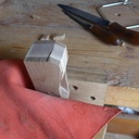 courbes travaillées à la râpe (#9 puis #13)