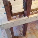 Etabli combiné travail à la main : option banc de chaisier