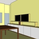 Meuble pour salle de visio conférence