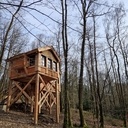 Une cabane sur pilotis en seconde résidence