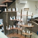 Étagère déco pour Salon de coiffure