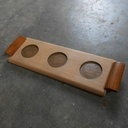 Petit nettoyage d'un plateau chiné dans un vide-grenier