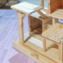 Arbre a chat en bois de palette