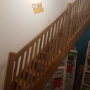 Escalier pour la chambre des filles