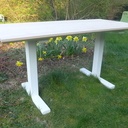 Table et banc en frêne