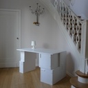 Bureau à caissons en MDF