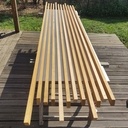 Tête de lit clair voie