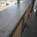 Un comptoir de 4m de long