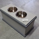 Support gamelle pour chien