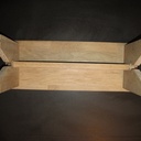 Petit banc en chêne massif