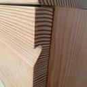 Coin musique et télé en douglas