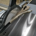 Accessoire de sécurité pour scie à format