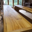 Bancs en frêne et chêne