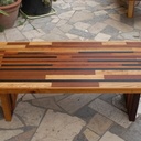 Table basse en bois recyclés
