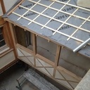 Passerelle en chêne