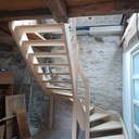 Escalier 1/2 tournant
