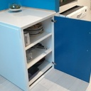 Petit vaisselier d'angle