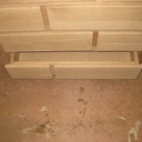 Commode chêne massif contemporaine