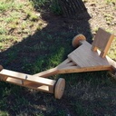 Petit kart en bois