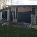 Première journée de maçonnerie de pierre ( environ 8h de boulot)